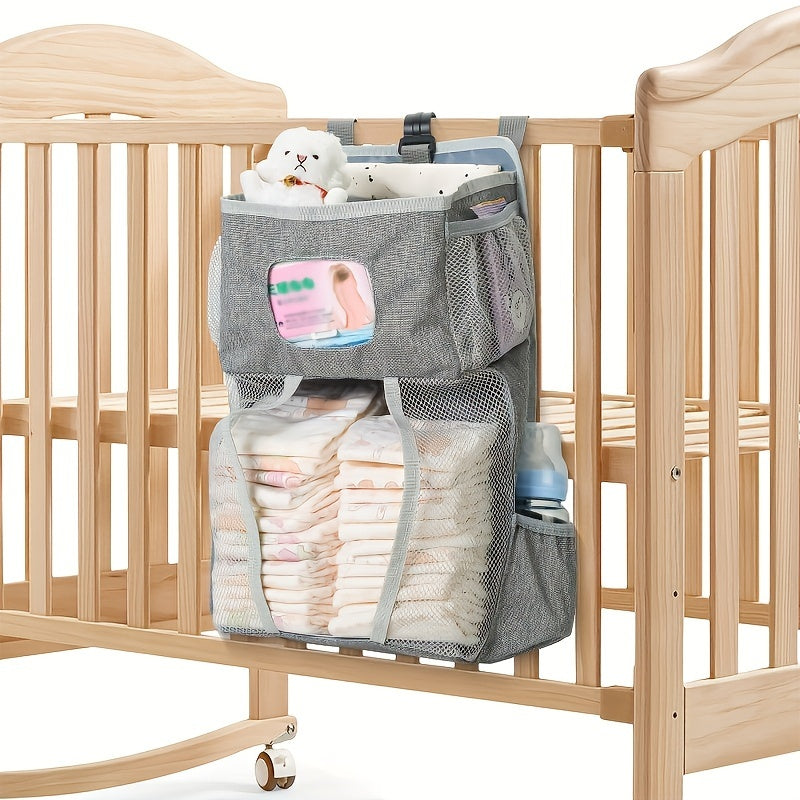 The Lamroro Diaper Storage Bag is a versatile waterproof bag for travel with stroller straps, offering large capacity and easy folding.