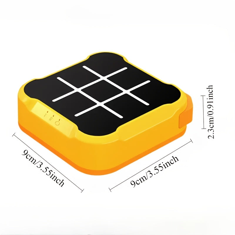 Portable tic-tac-toe game for beginners, suitable for ages 6+, ideal for travel and family gatherings.