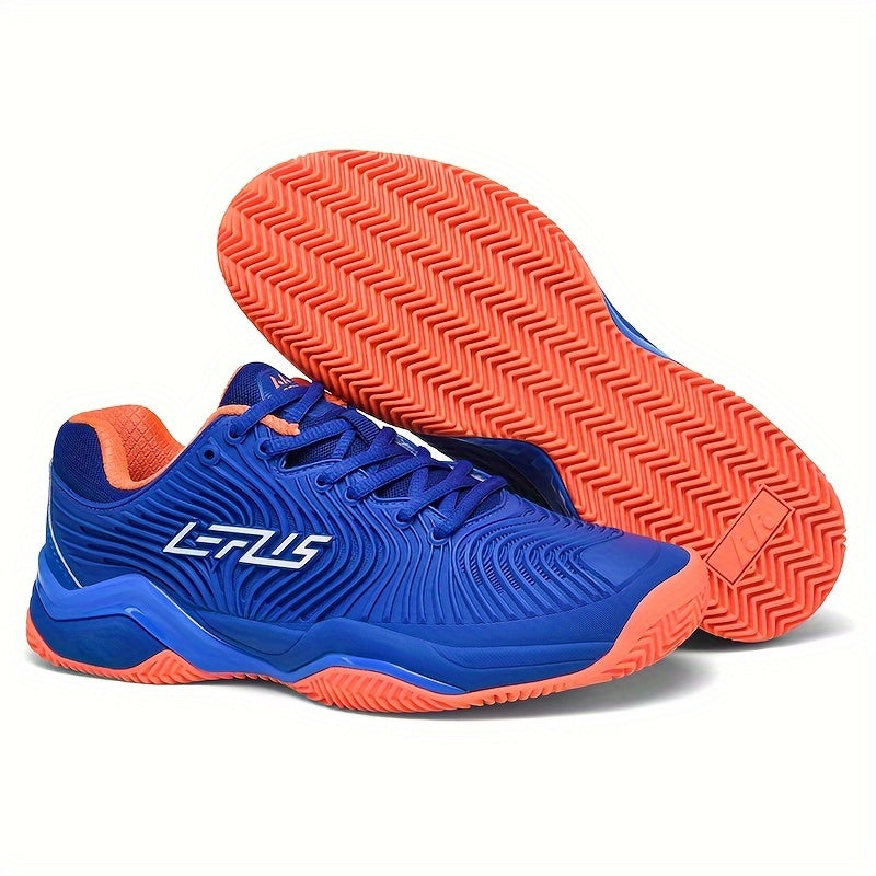 LEFUS Men's Court Shoes for Pickleball, Badminton & Tennis - Durable all-season sneakers with non-slip sole, shock-absorbing insole & fabric upper.