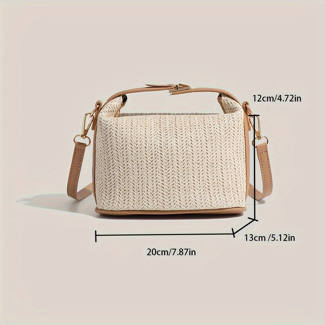 Stylish rattan crossbody bags for beach vacations. Lightweight and trendy, perfect for summer.