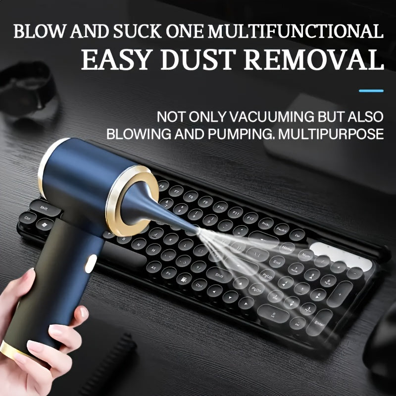 Powerful handheld vacuum cleaner with multiple functions and accessories for versatile cleaning.