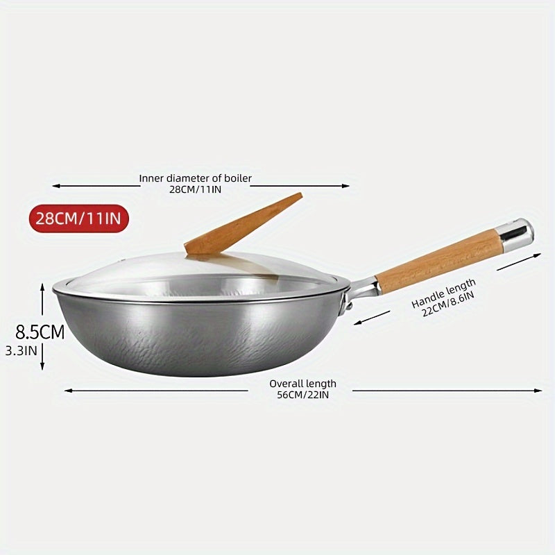 Versatile Frying Pan from China: Ideal for Gas and Induction Stoves, Non-Stick Surface for Easy Cleaning, Comfortable Ergonomic Handle, Must-Have Kitchen Cookware for Home Cooking Essentials