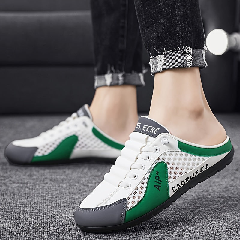 Men's slip-on breathable non-slip casual shoes for outdoor activities.