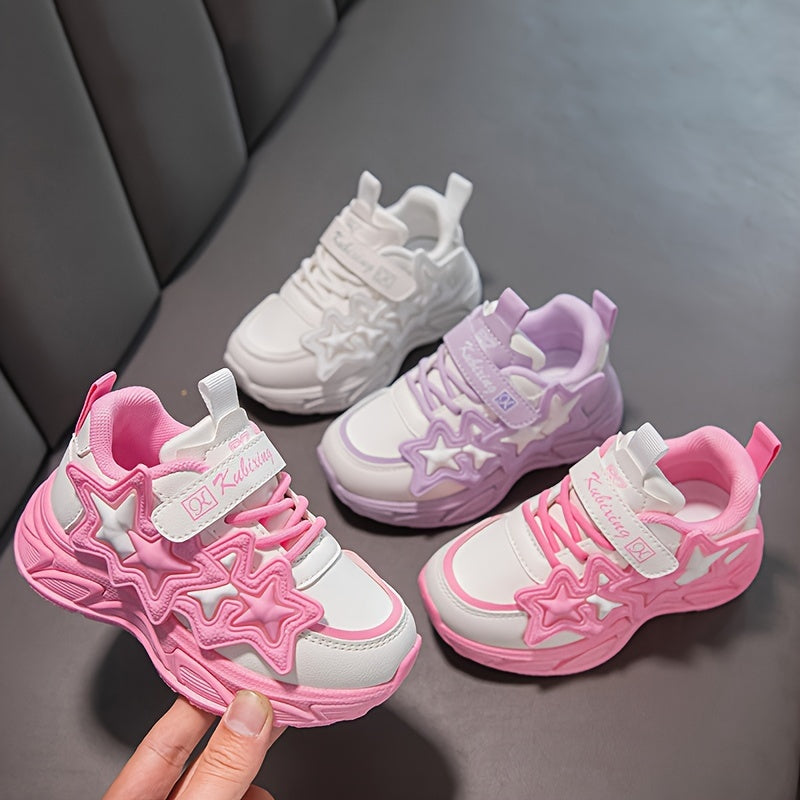 Cute, lightweight mesh sneakers for girls, perfect for all seasons.