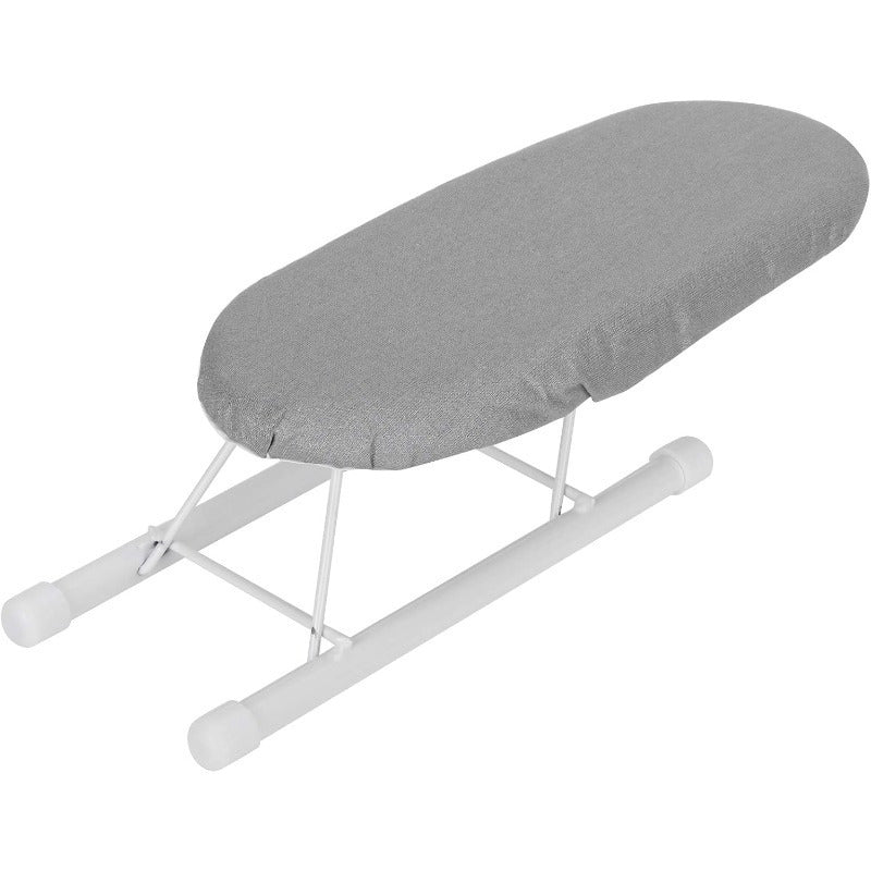 Compact Mini Ironing Board Table, Space-Saving Design of 25.91 cm for Sewing, Crafting, Household Chores, and Travel - Features Anti-Scald Silvery Cloth, Ideal for Sewing Projects