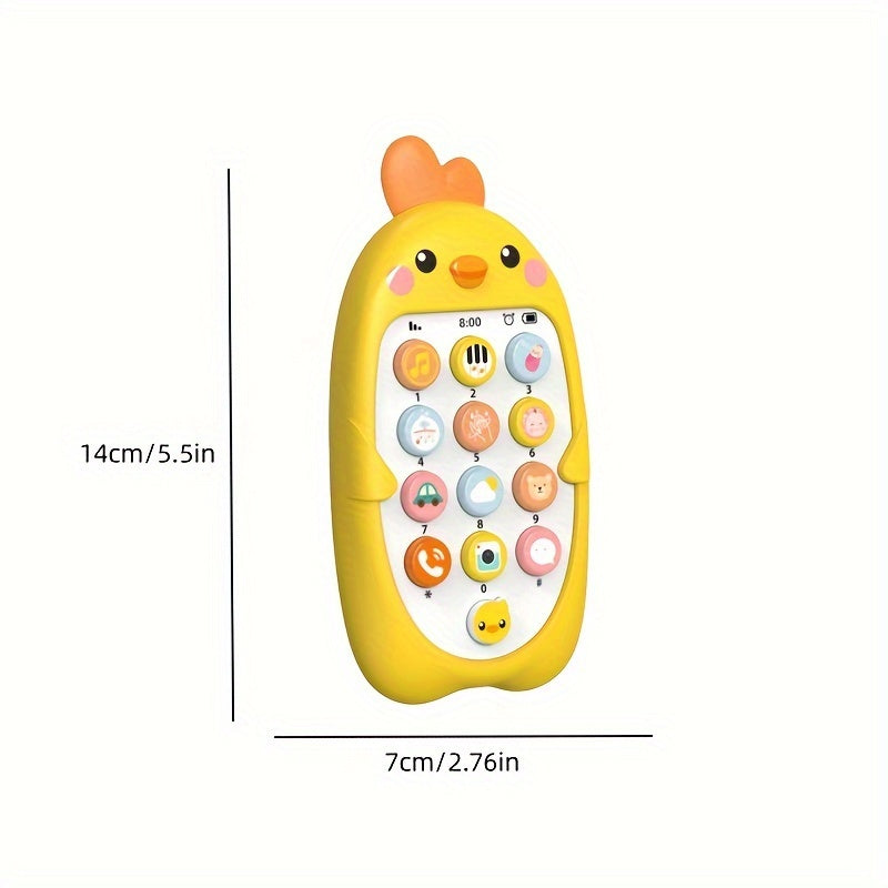 Musical Toy Phone with Lights - Battery not included with shipment