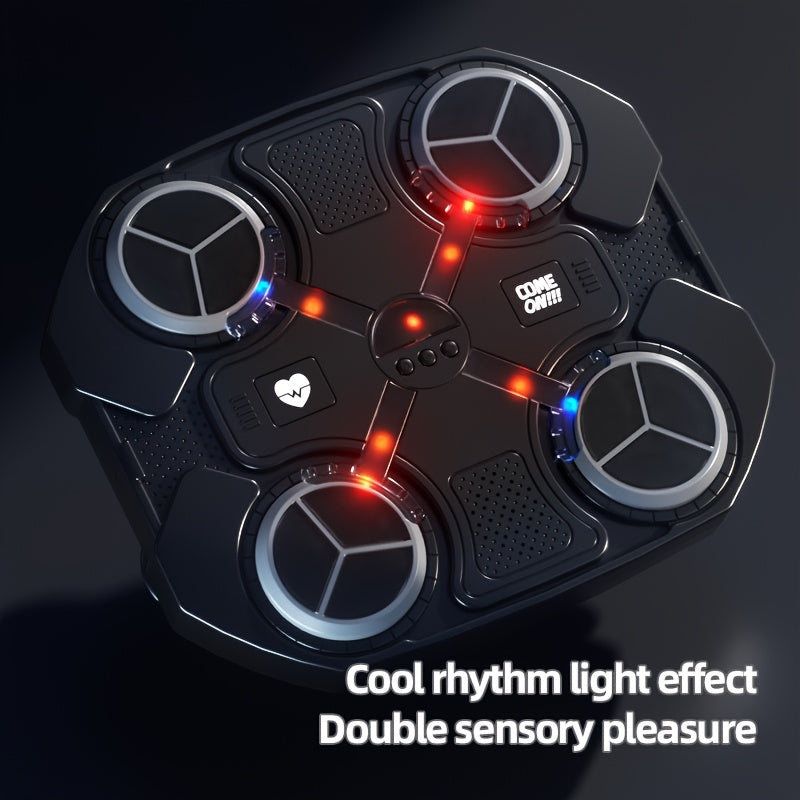 USB rechargeable wireless music boxing target pad made of ABS material for boxing training. Suitable for Easter festival with universal applicability, operating voltage ≤36V and equipped