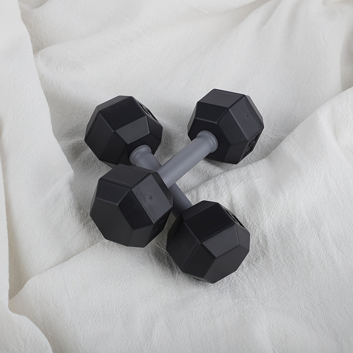 Set of 2 Baby Mini Dumbbell Toys with Sensory Features