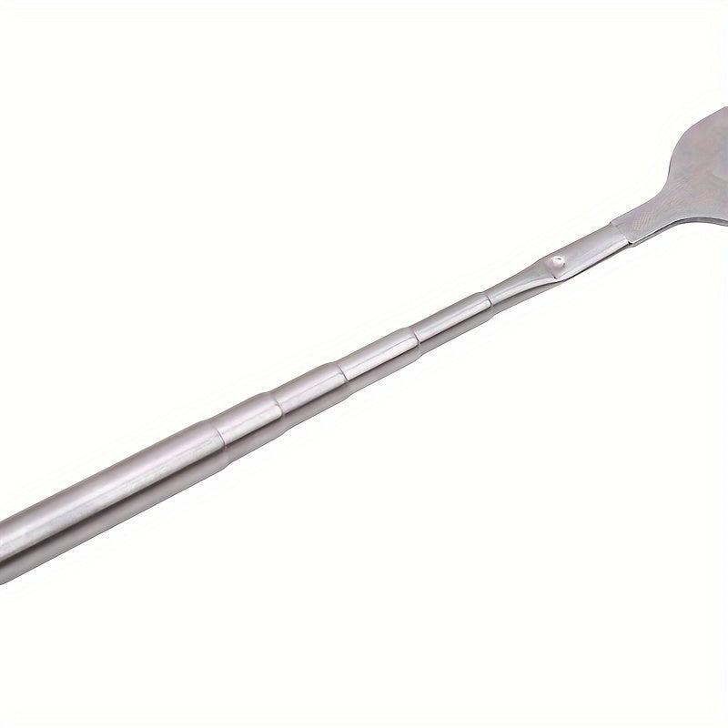 Retractable stainless steel dinner fork for Halloween and Christmas party props.