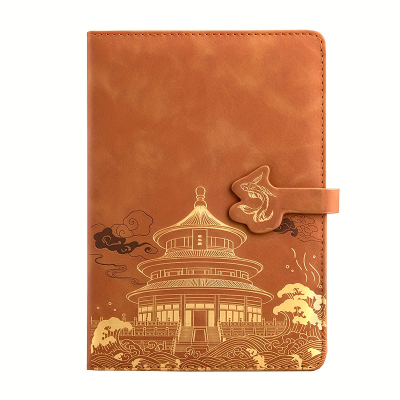 China-Chic A5 notepad helps organize meetings and tasks efficiently.