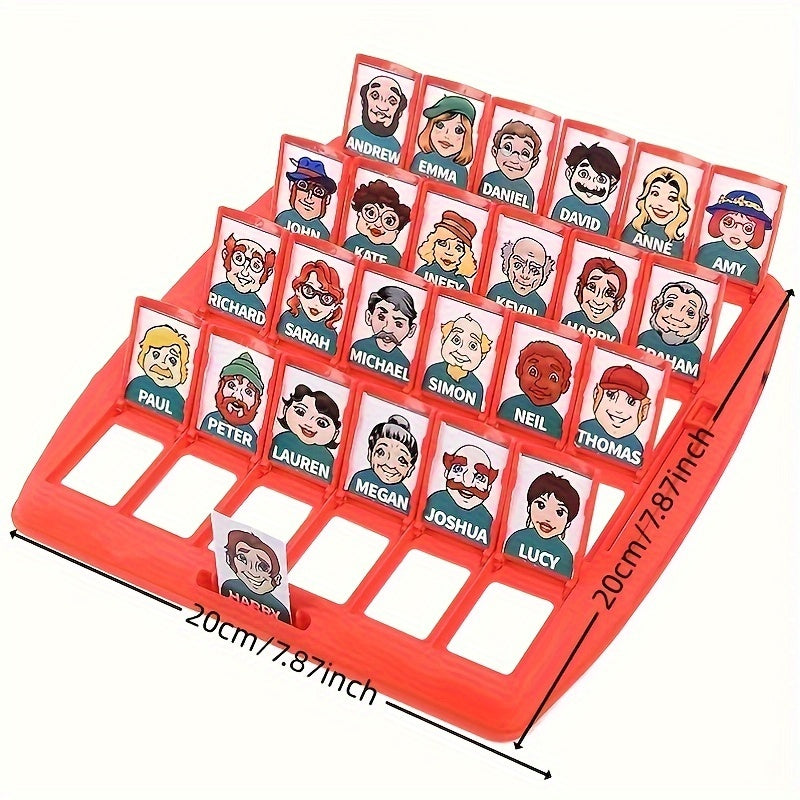 Who Is It: famous classic board game for family parties, parent-child fun.