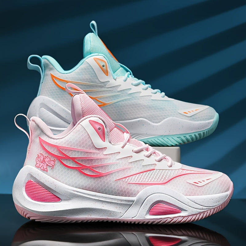 Professional low-top basketball shoes for couples, designed for indoor games and training with anti-slip features.