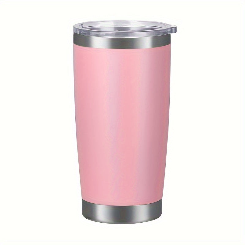 20oz stainless steel travel mug with double wall insulation and secure lid - ideal for holidays like Christmas, Halloween, Easter, Hanukkah, and Thanksgiving.