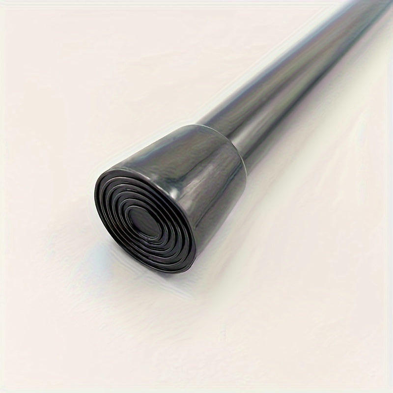 An assortment of punch-free telescopic rods available in different lengths, including curtain rods, balcony clothes drying rods, door curtain rods, installation-free single-pole clothes hanging rods, shower curtain rods, and support rods.