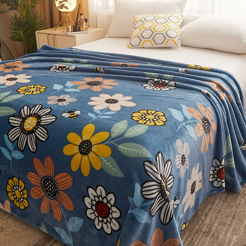 One versatile fleece blanket cover shawl that is skin-friendly and suitable for travel, picnics, bedrooms, living rooms, offices, cars, and more. Includes multiple functions in one cover.