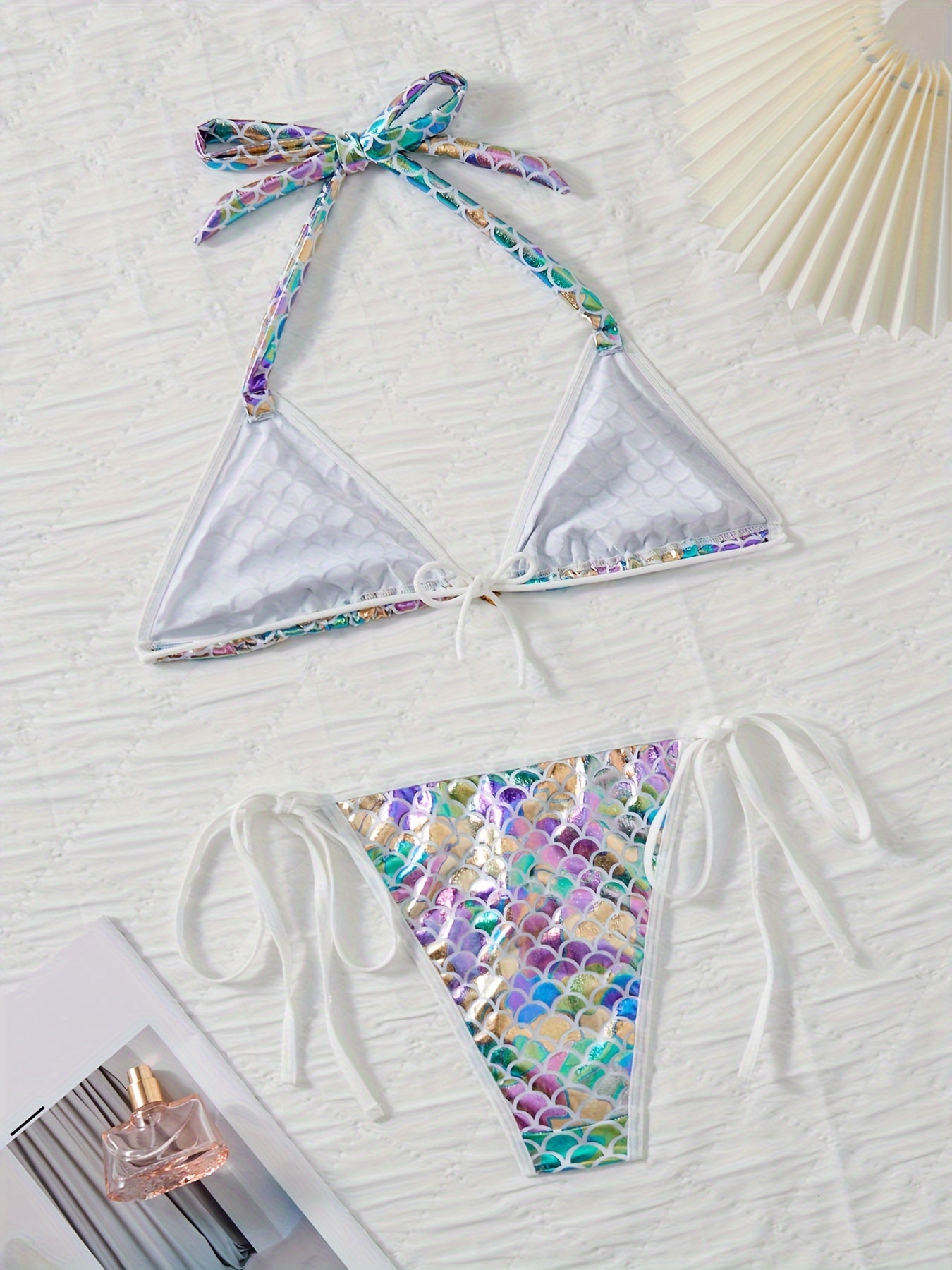 Mermaid lingerie set for women.