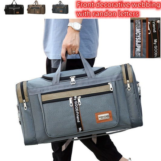 Versatile travel bag for men with large capacity and foldable design, ideal for business trips.