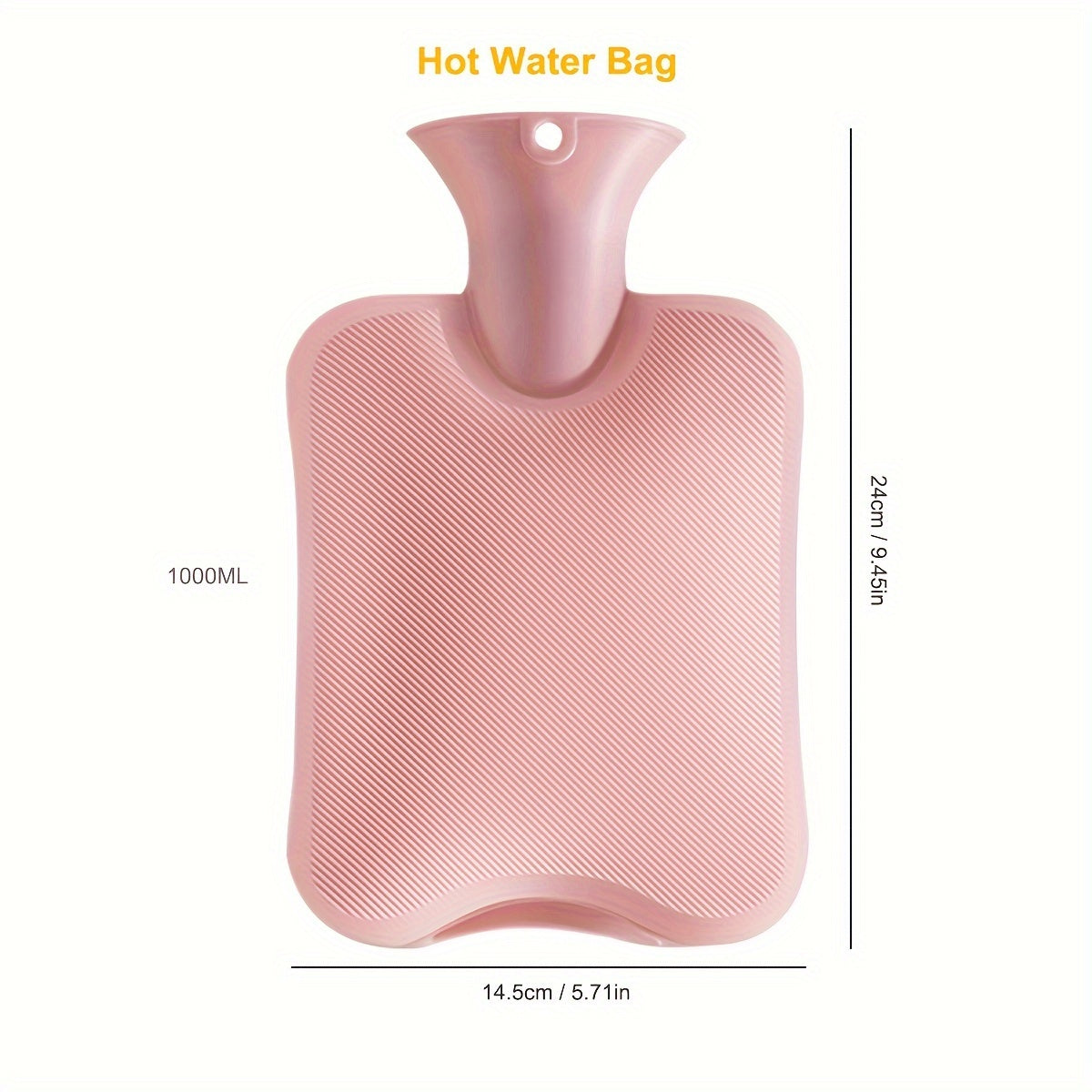 Stay warm and cozy with our 1000ml large-capacity hot water bottle. Made from durable PVC, this soothing hand warmer is perfect for relaxing warmth. Add an optional plush fleece cover for added comfort, making it ideal for cozy reading and bedtime. This