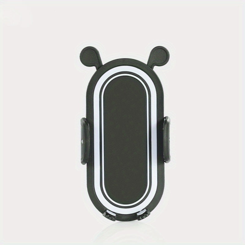 Enhance Your Baby's Stroller with a 360° Rotating Phone Holder in Black, White, and Pink!