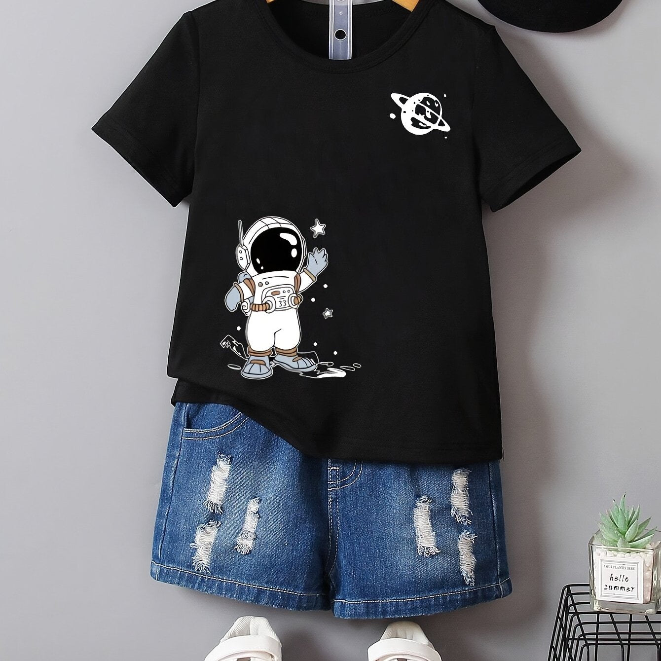 Boys' Stylish Casual T-Shirt for Valentine's Day