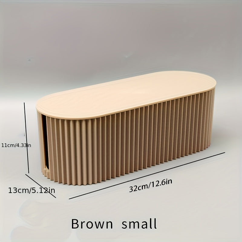 1pc Cable Management Box for Power Strip Storage - Organizes messy wires and cables, hides clutter, and stores miscellaneous items.