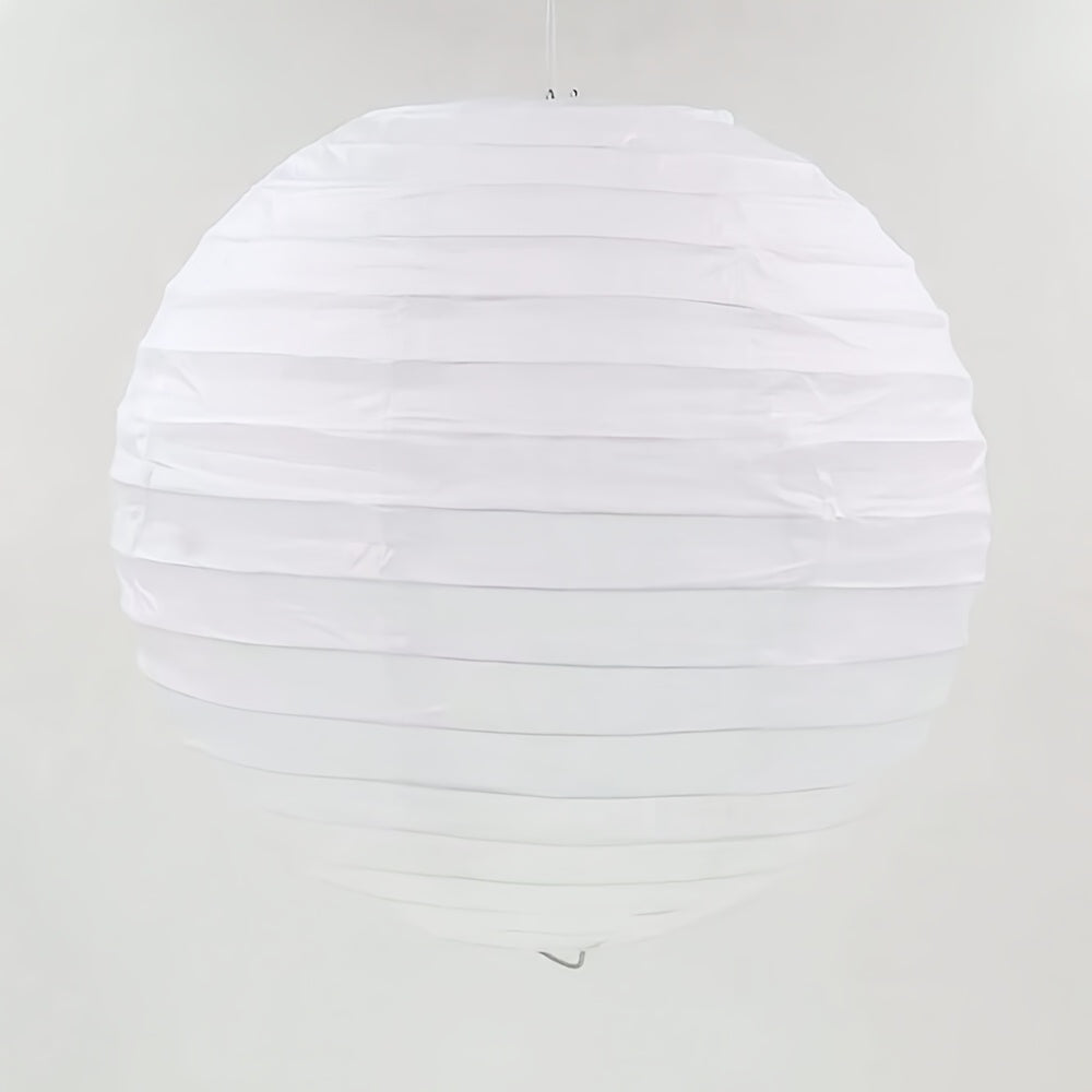 1pc Round Paper Lantern Shade for Various Parties - Versatile Decoration for Holidays - No Electricity Required