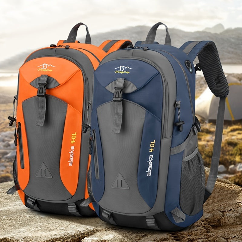 Professional unisex camping bags with water bottle straps and lightweight design.