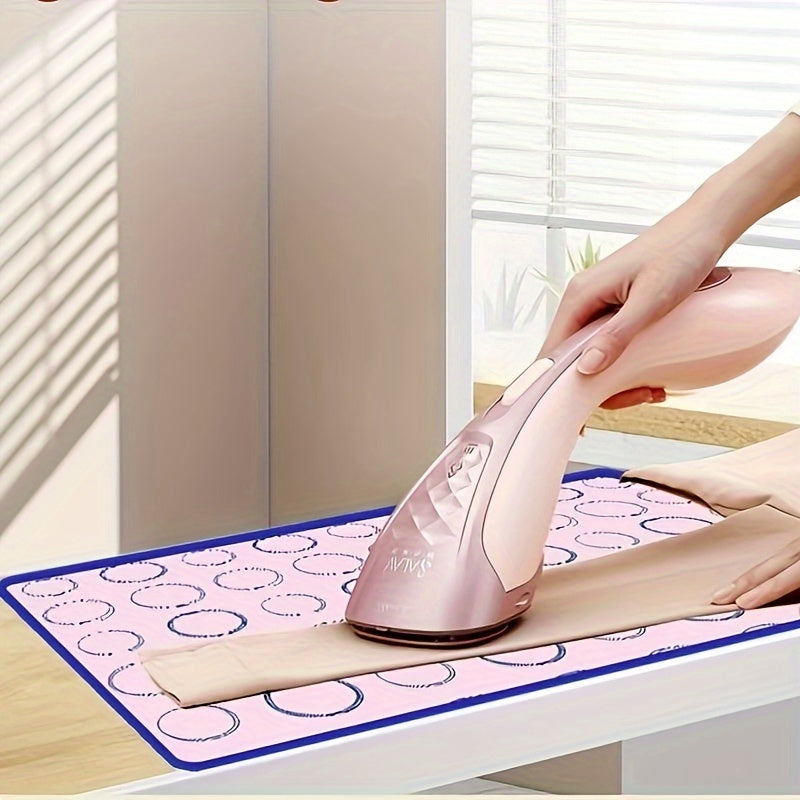 Portable Ironing Pad, High-Temperature Resistant - Foldable and Waterproof, Perfect for Travel and Home Use, No Electricity Required. Made from Durable Plastic, Great for Portable Irons.