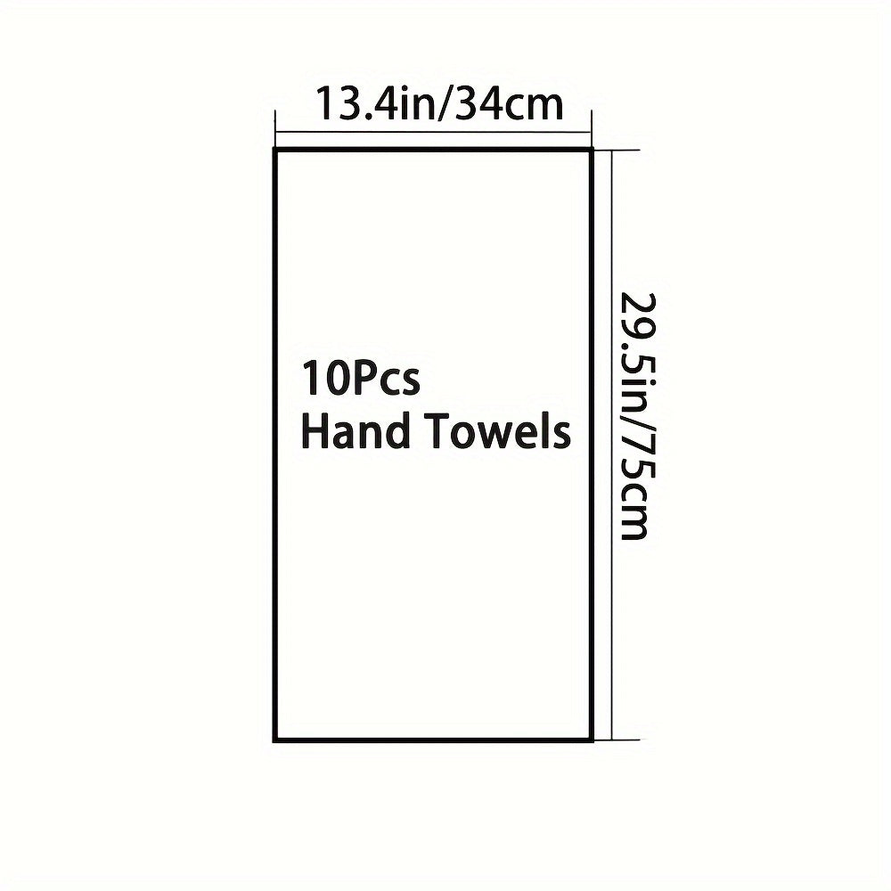 Soft and comfortable microfiber hand towel set with good water absorption, suitable for family, shower, fitness, and sauna. Available in multi-color options.