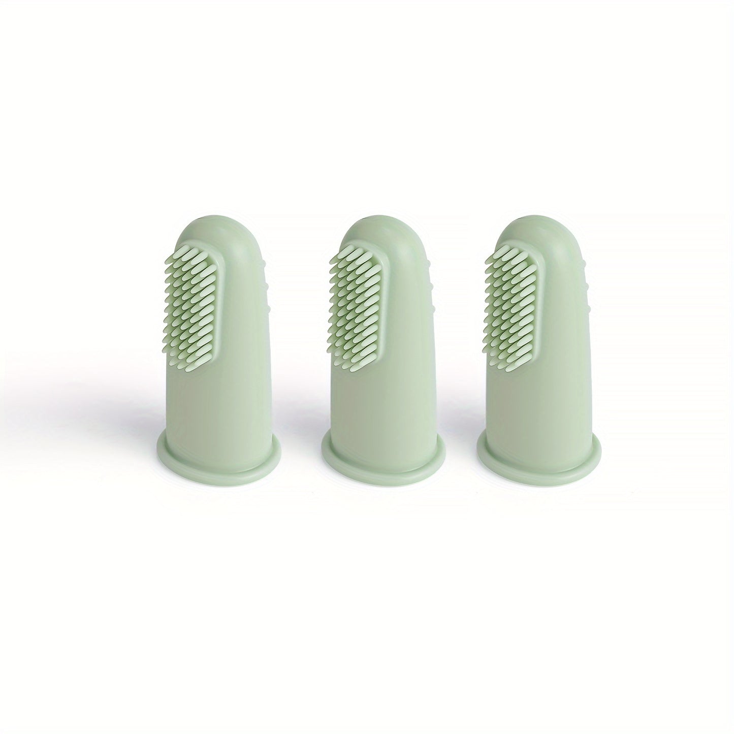 TYRY.HU Silicone Tooth Teeth Clean Brush for Youngsters, 3pcs