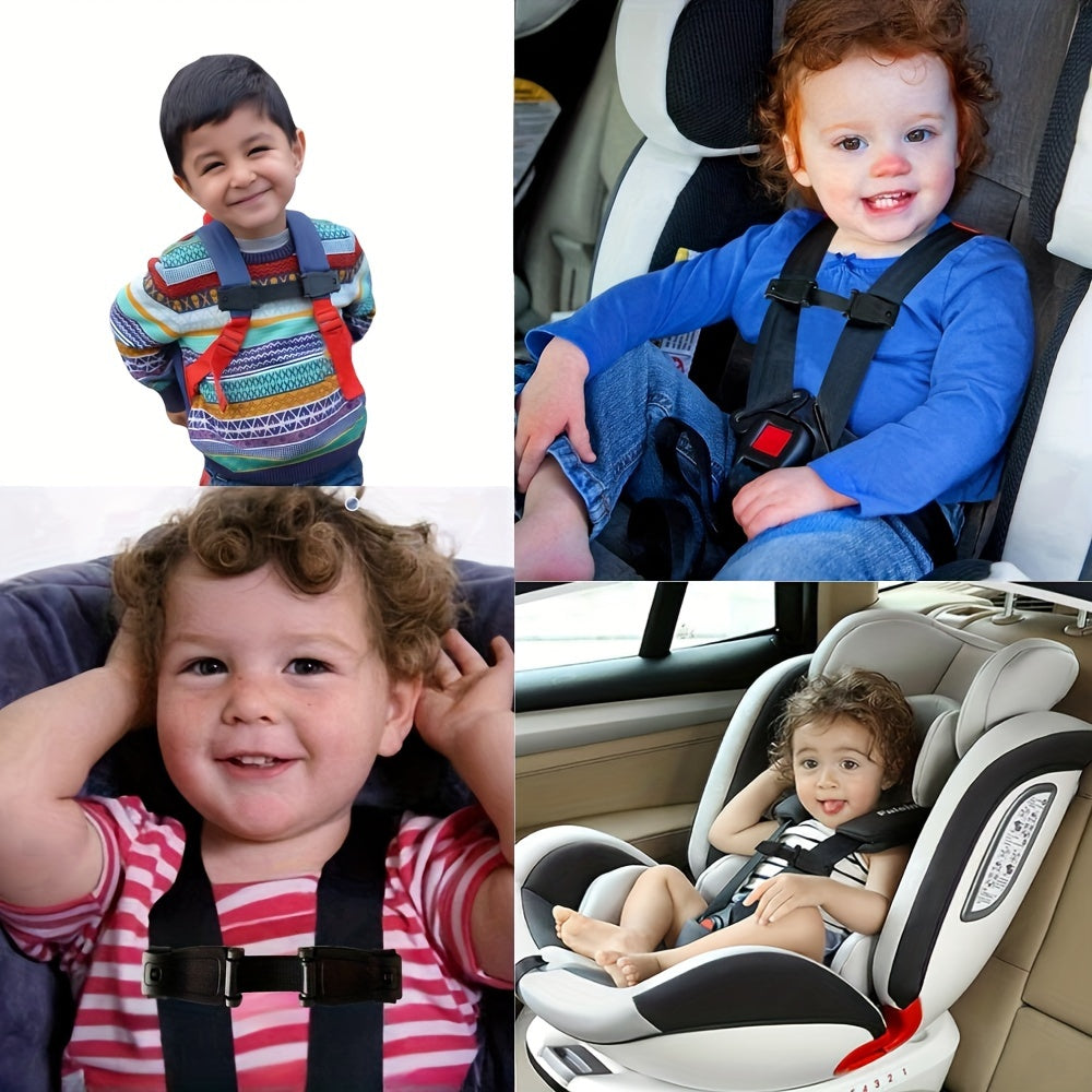 Keep your little ones safe with the BEZEKIN Nylon Chest Seatbelt Clip Lock - A durable and secure buckle for car seats, backpacks, and high chairs. Ensure an easy installation and fastening system for added protection.