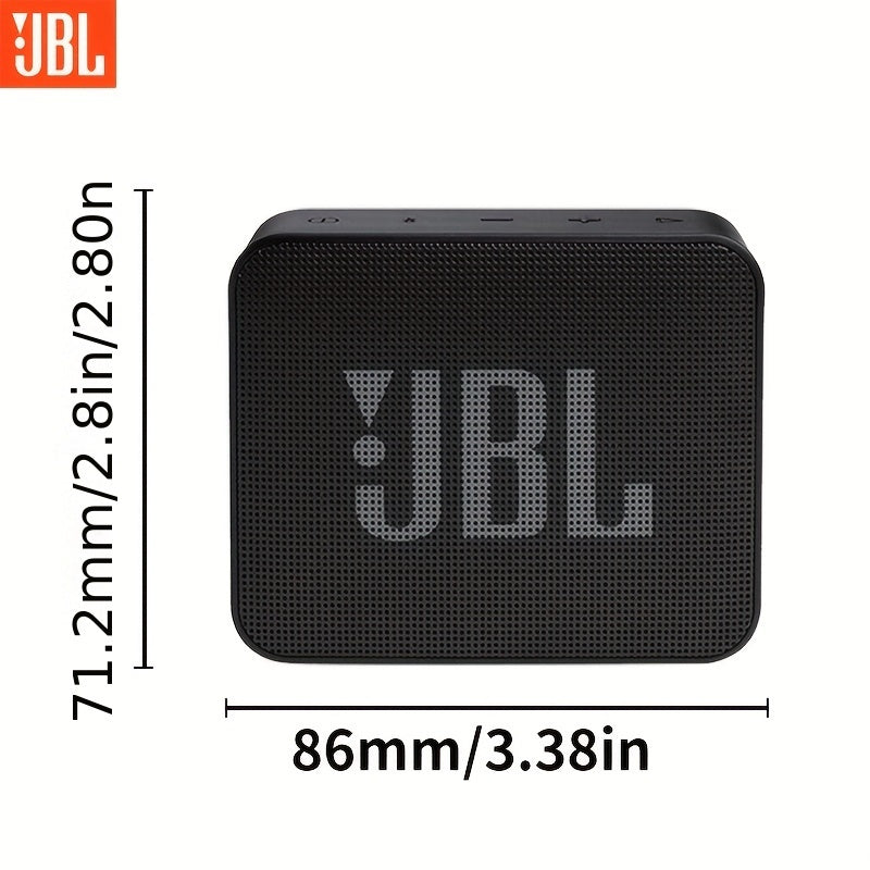 JBL GO ESSENTIAL Music Golden Brick Youth Edition Portable Wireless Speaker with vigorous bass. Compatible with mobile devices, suitable for home, car, outdoor activities, camping, and