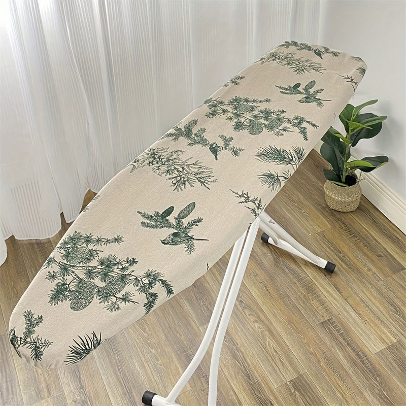 Protect your ironing board with this protective cover designed with edge heat protection. Compatible with standard size 38.16x137.16cm boards (board not included). A must-have household gadget for keeping your ironing board looking new.