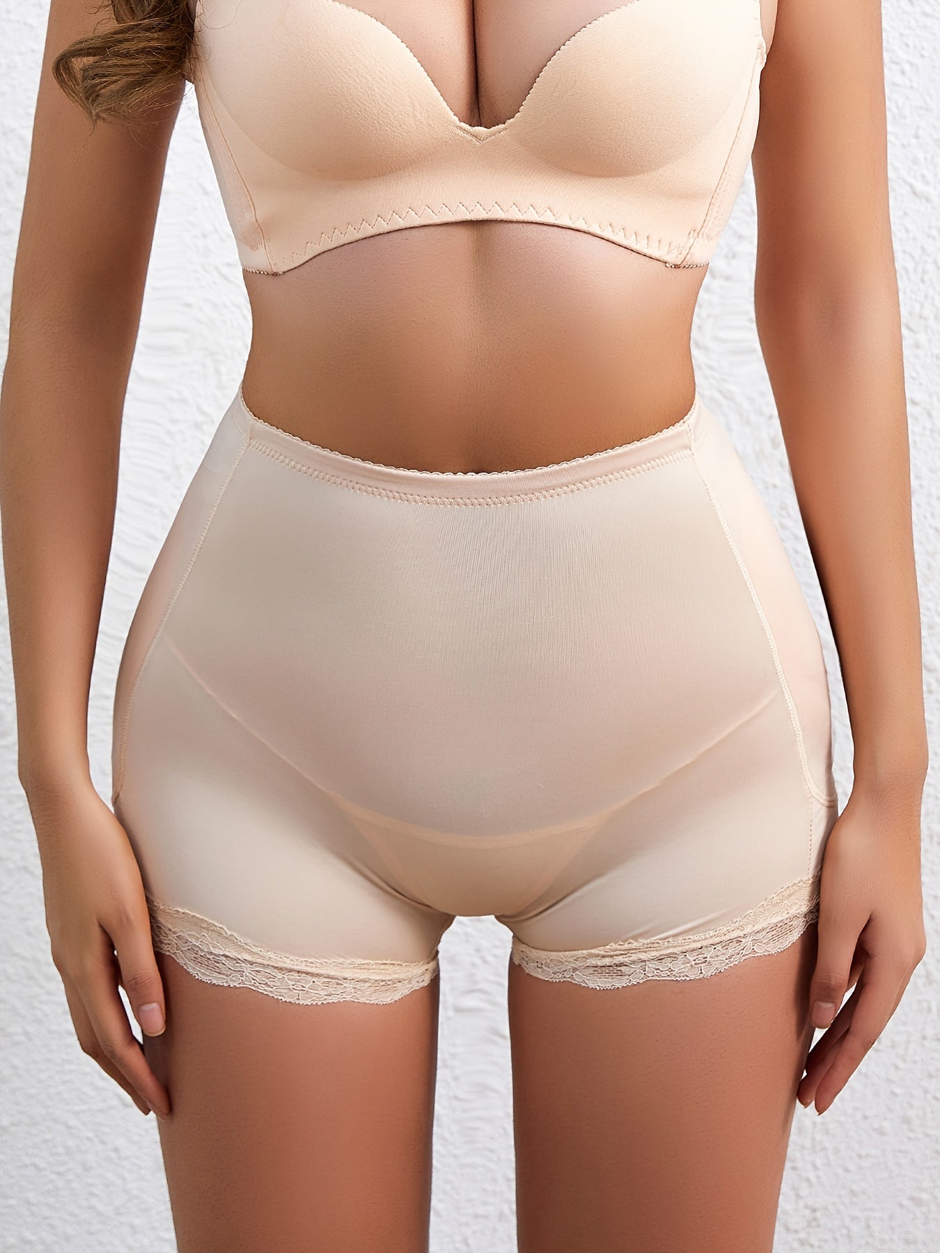 Seamless butt lifter boyshort control panties for women lingerie.