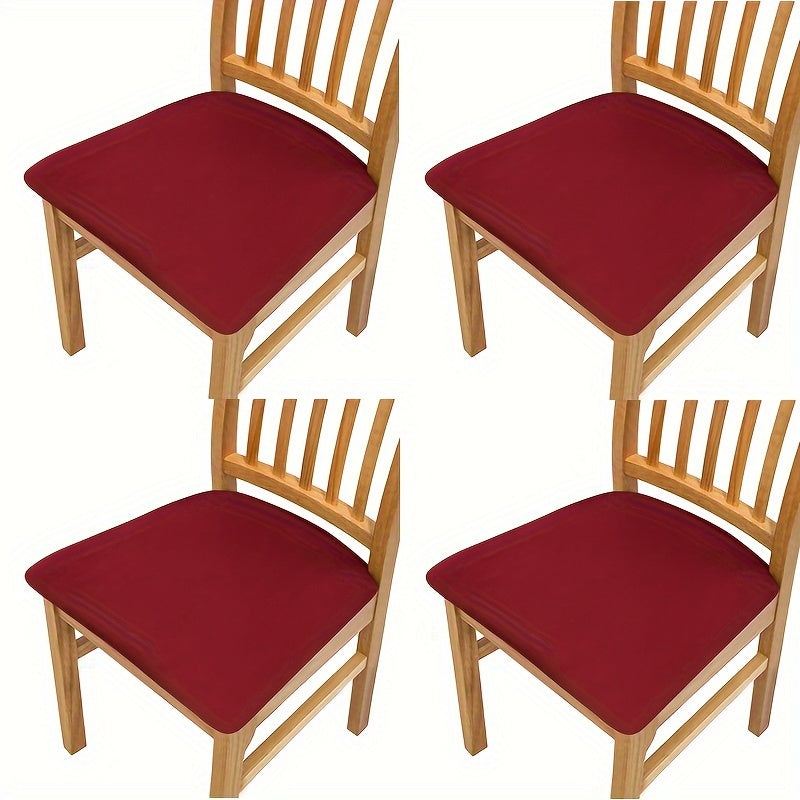 Dustproof and cat claw resistant chair covers available in 4 or 6 piece sets for dining and living rooms.