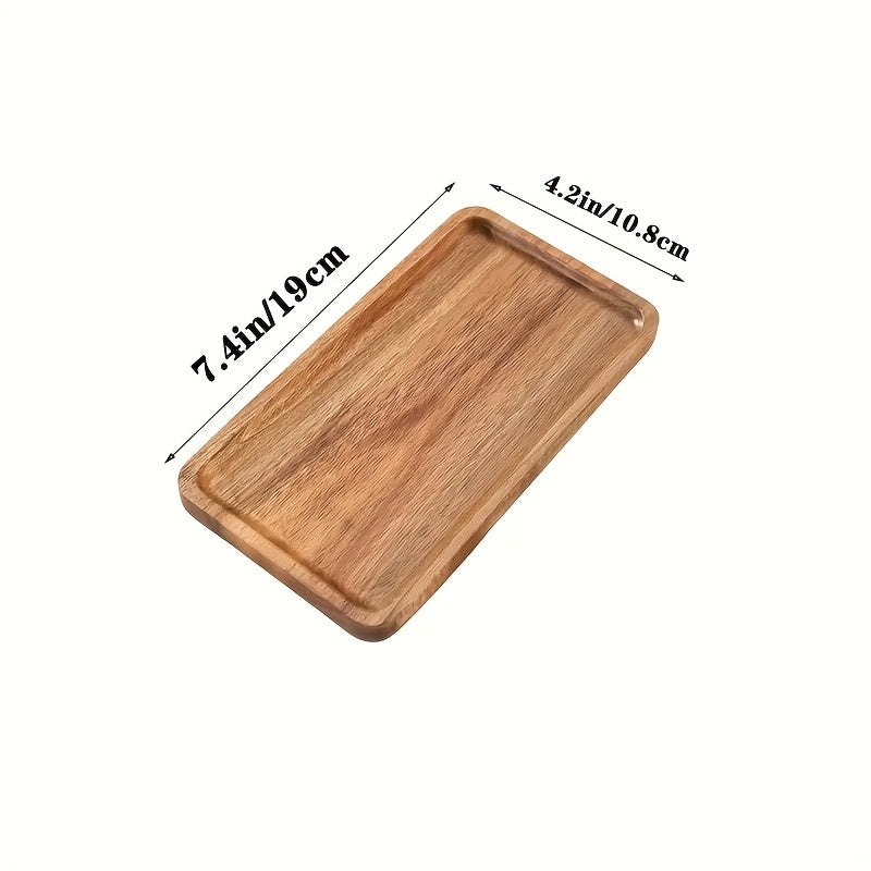 Wooden serving platter for holidays and parties, oval shape with metal finish, food-safe wood ideal for decorative use.