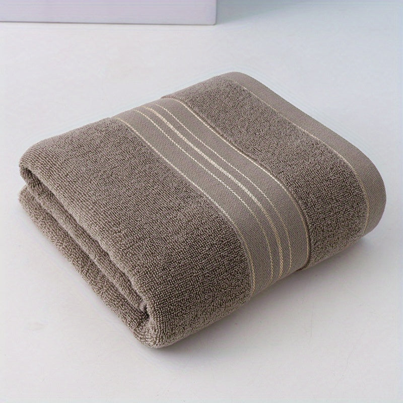 3 colors of cotton bath towels, 68.58*139.7 cm, highly absorbent