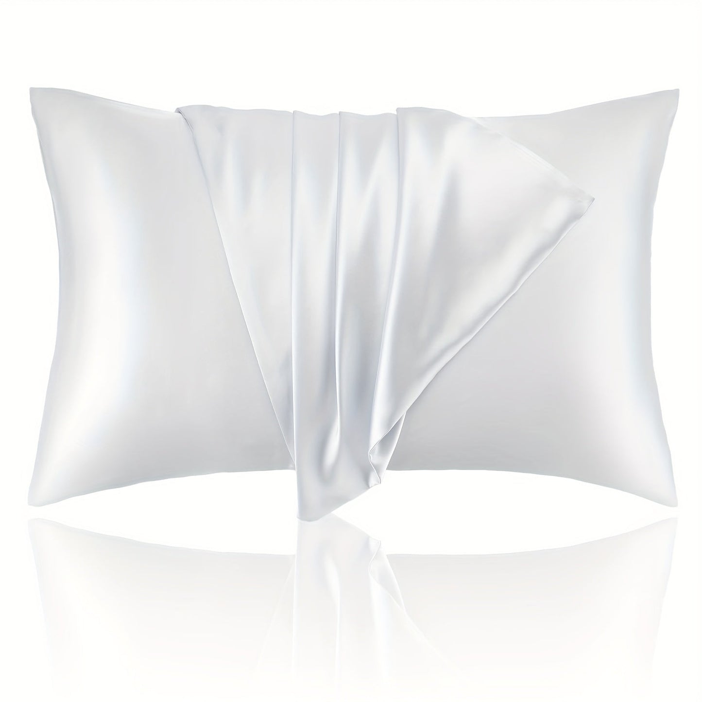 Satin Pillowcase -Envelope Closure Hypoallergenic Breathable and Durable Pillow Cover -Luxurious Bedding Option for Bedroom Supplies -Valentine's Day Gift -Pillow Case Only