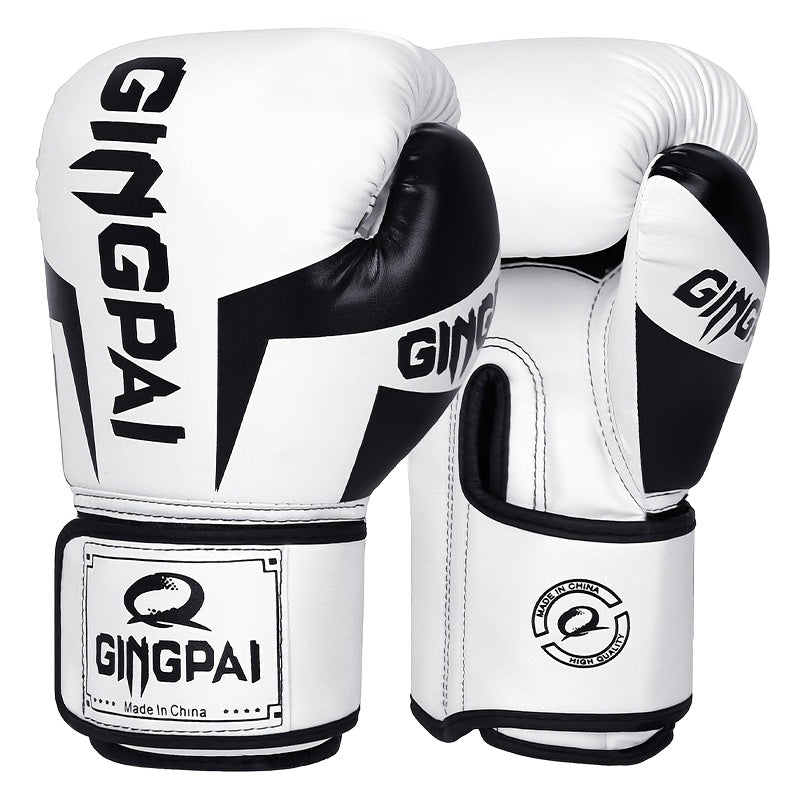 Breathable boxing gloves for adults, suitable for men and women, great for training, sparring, and gym.