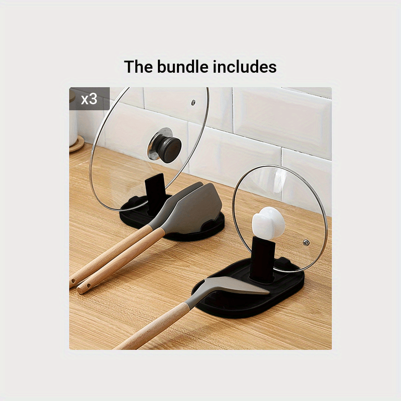 1 pc Multipurpose Kitchen Tool Holder for Home or Restaurant, for holding pot lids, soup spoons, spatulas, and other kitchen utensils. Can be folded for easy storage and organization.