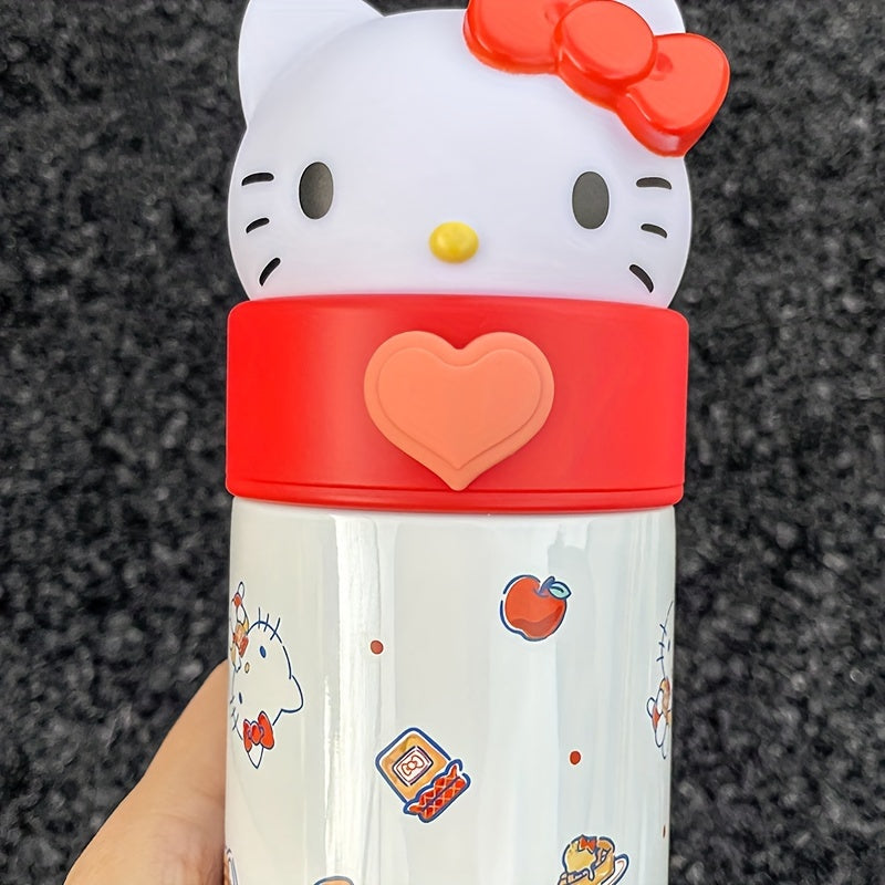 350ML Kuromi Insulation Cup - Cute Sanrio Water Cup, Portable Straight Drinking Cup, Perfect Easter Gift