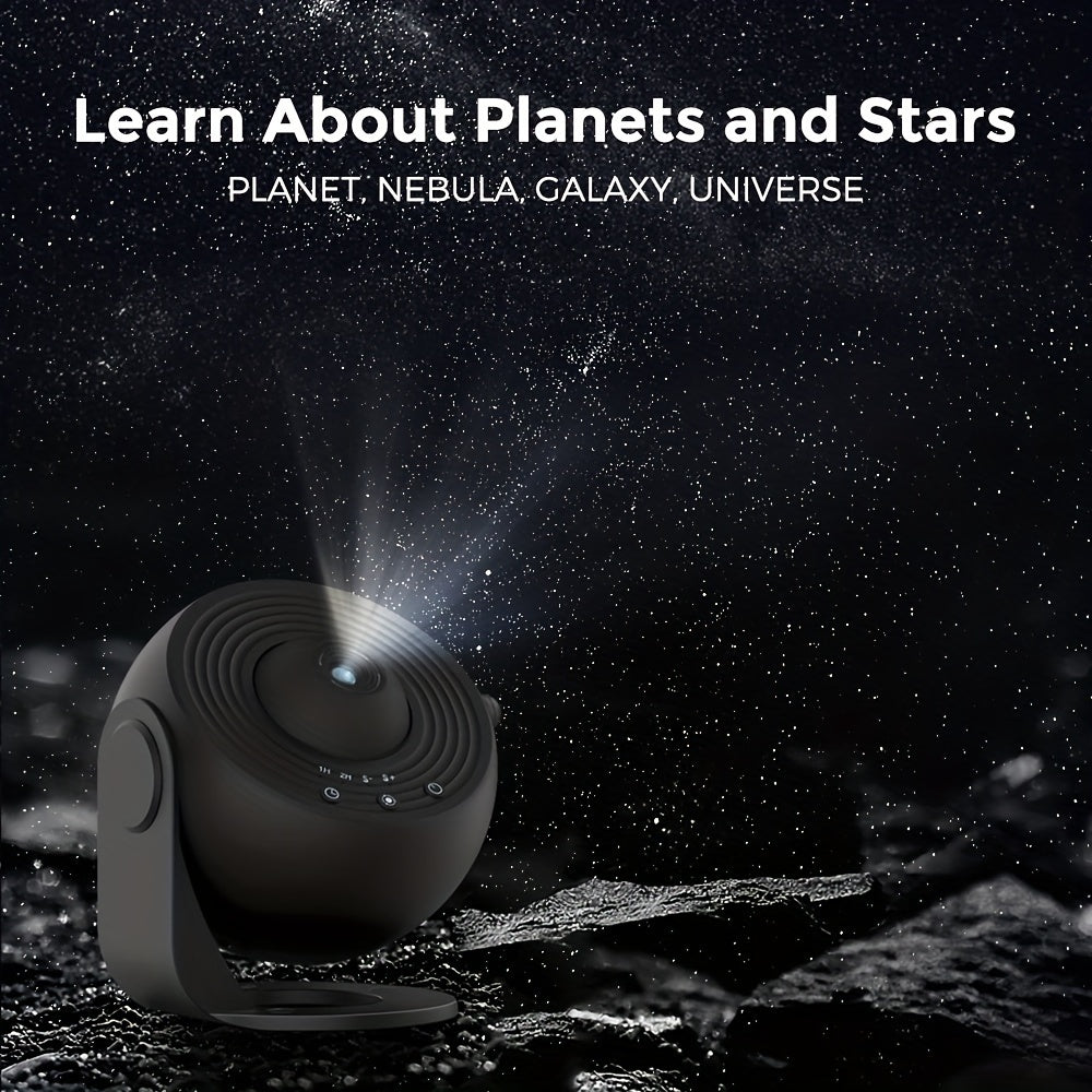 12-in-1 Star Projector: Bedroom Planetarium, Aurora, Night Light for Kids and Adults