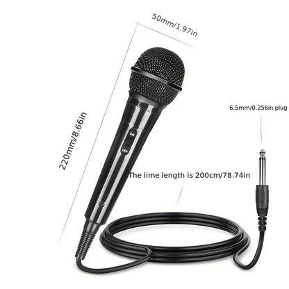 Wired Dynamic Microphone for Singing and Conference Use