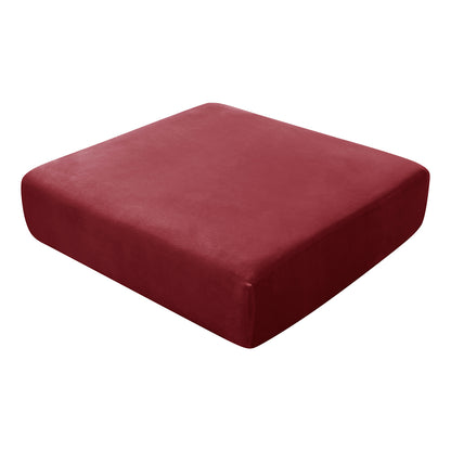 Soft velvet cushion covers protect and cover furniture cushions.