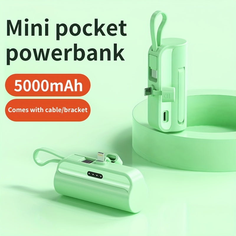 5000mAh portable power bank for iPhone/Samsung Galaxy/Android phones and digital devices, customizable gift option by BYGP.