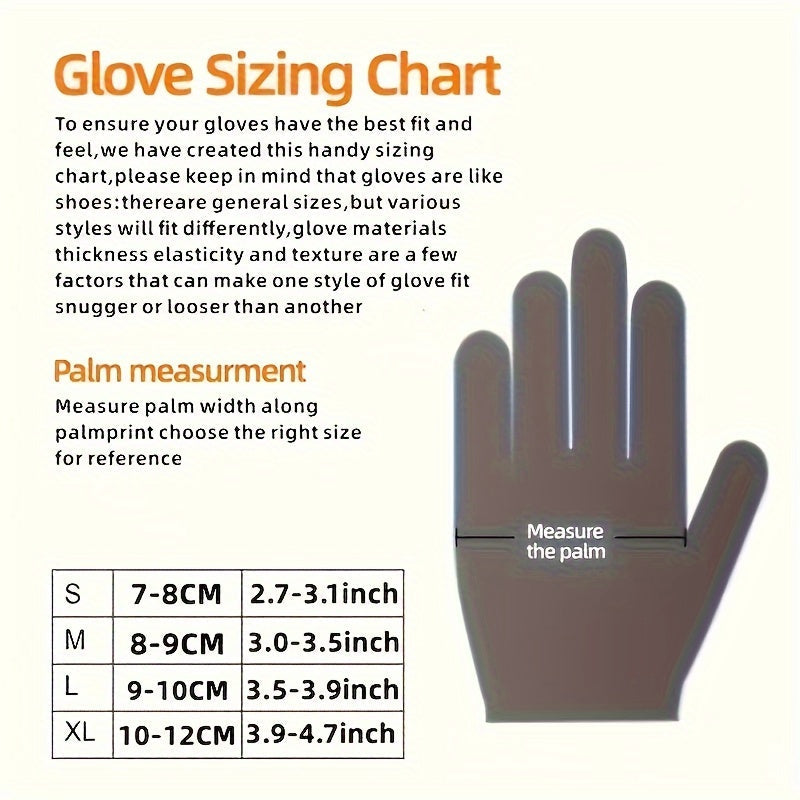 Get 20 pieces of high-quality, heavy-duty nitrile disposable gloves that are lead-free, PVC-free, and waterproof. Perfect for household cleaning, kitchen tasks, tattoo artists, pet grooming, salon services, outdoor activities, and furniture use.