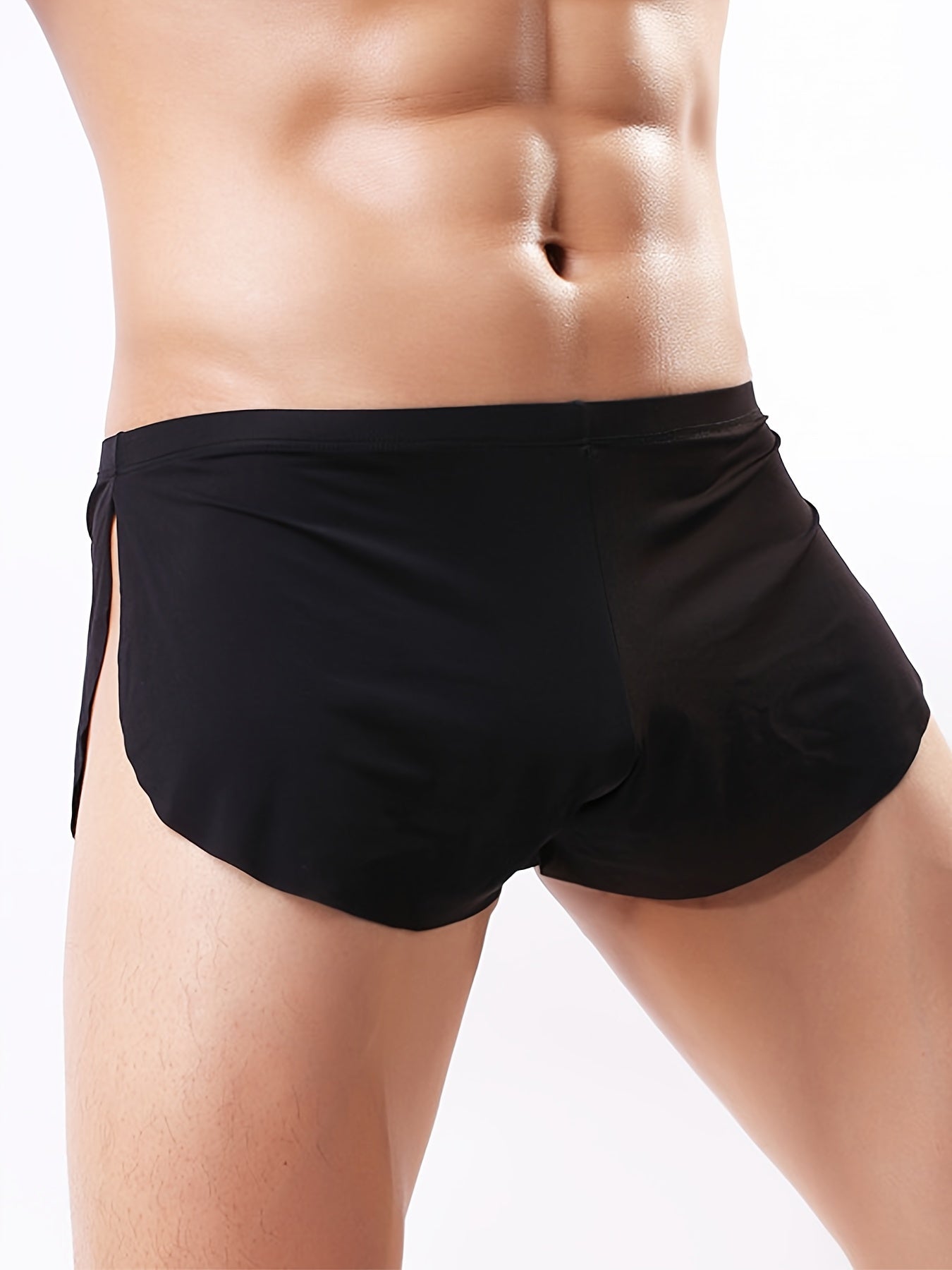 Men's seamless low rise underwear that is breathable, soft, comfy, stretchy, and fashionable.