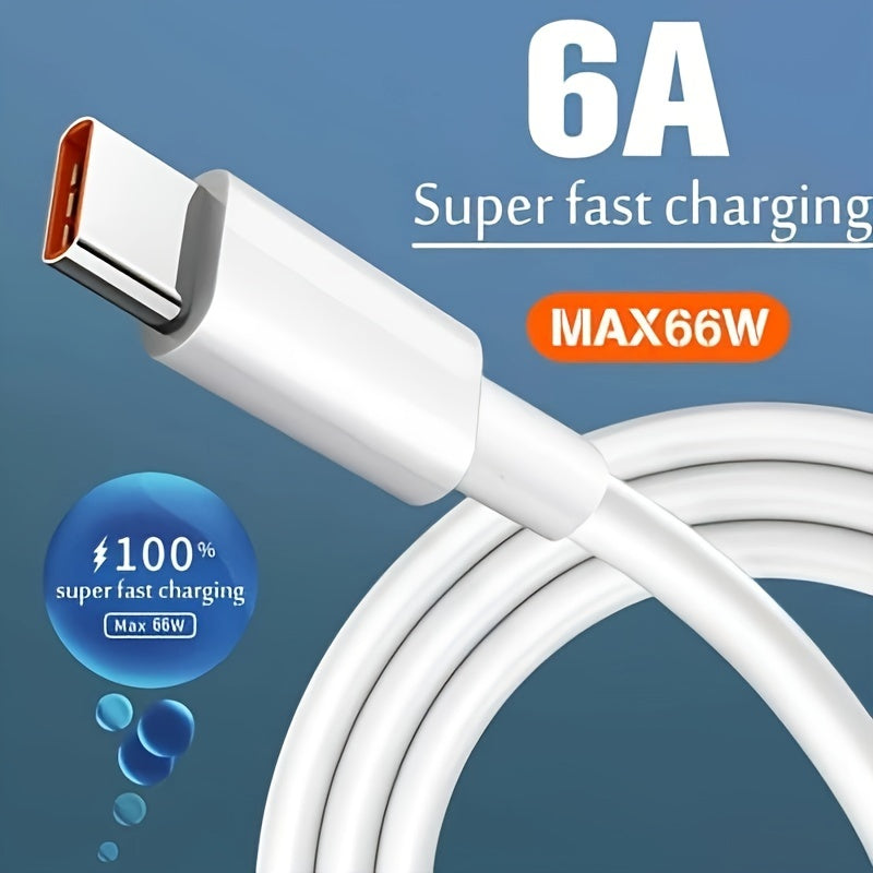 66W USB-C Fast Charger Cable