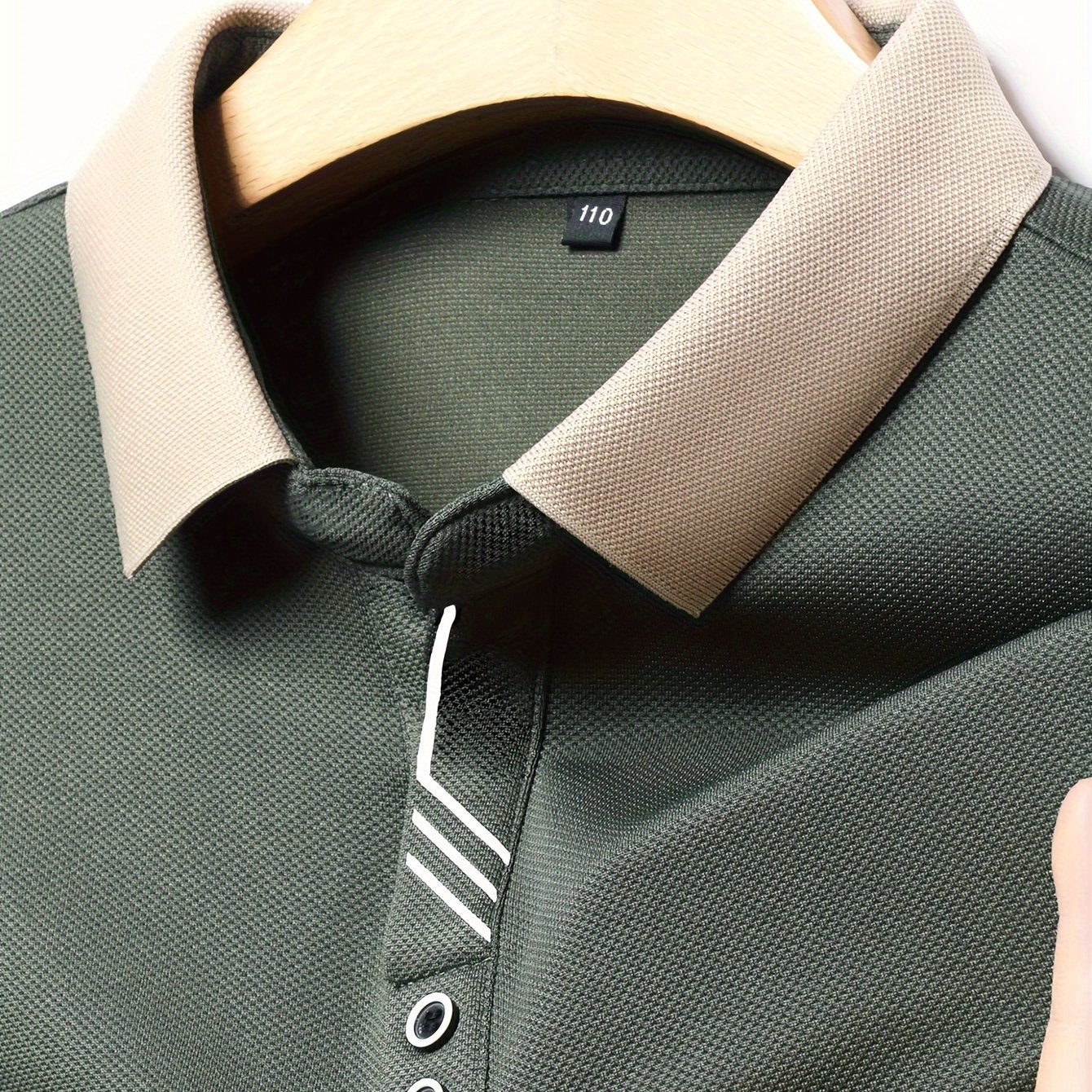 Lightweight, breathable long sleeve shirt for golf and business casual wear.