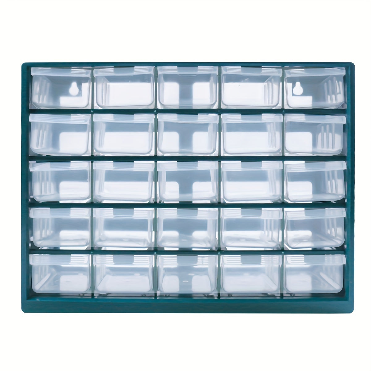 1pc Wall-mounted Multi-grid Drawer Parts Box for organizing screws and electronic components.